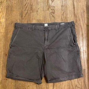 Gap Stretch 10" Men's Flat Front Shorts Gray sz 42